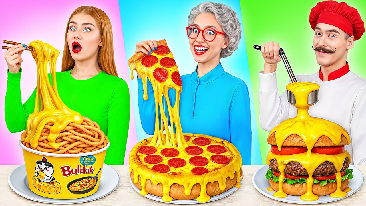 Кулинарный Челлендж: Я против Бабушки | Простые Кухонные Хитрости от Multi DO Challenge