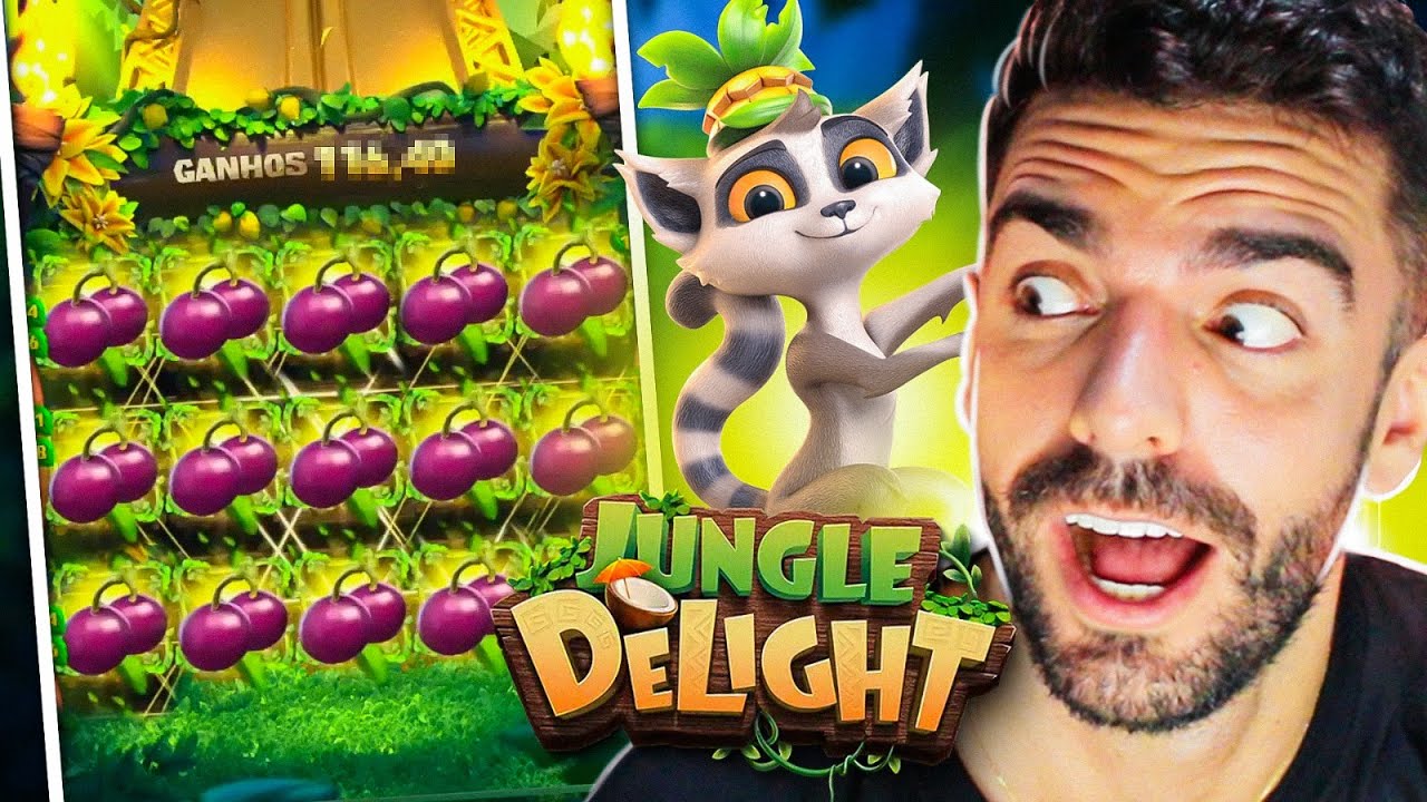 PEGUEI O MELHOR BONUS DE TODOS OS TEMPOS NO JUNGLE DELIGHT! *jungle delights slots*
