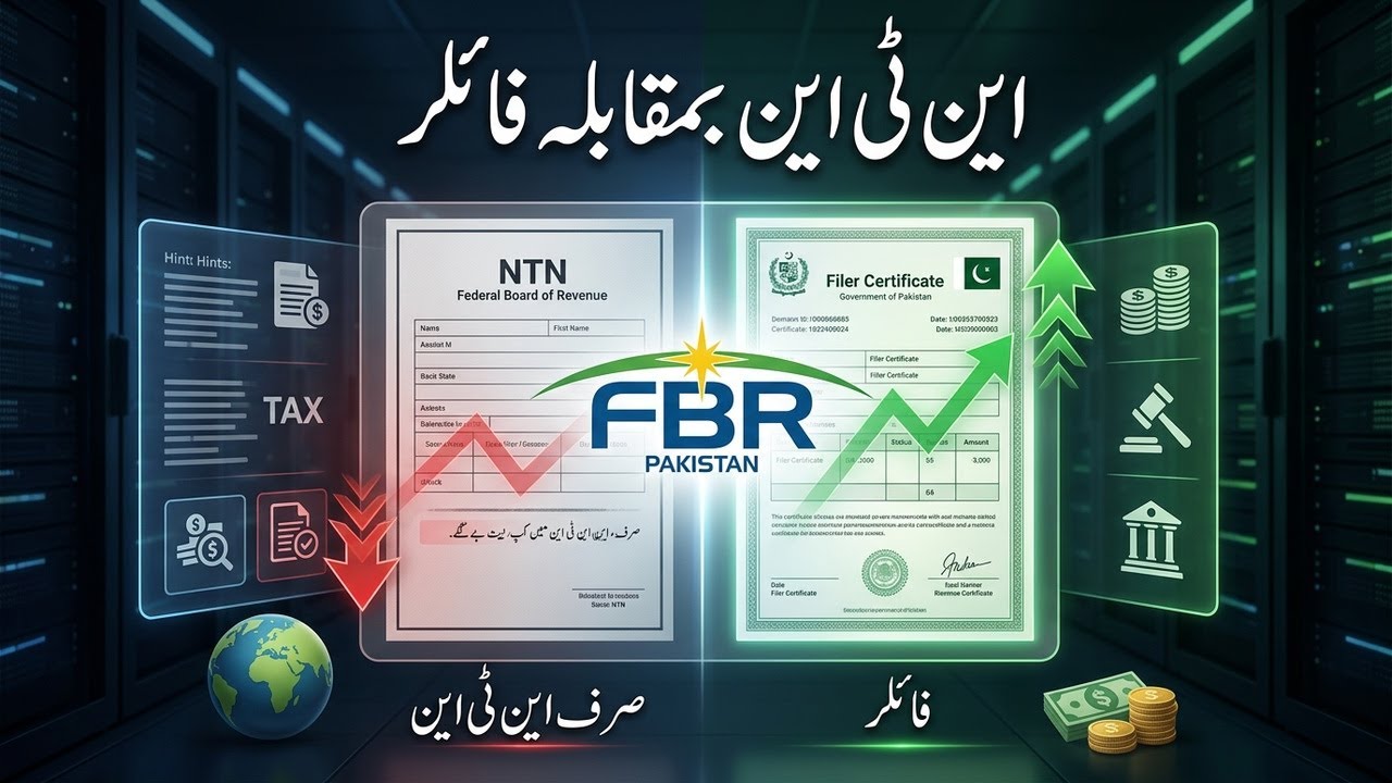 NTN Registration | Filer vs Non-Filer | Extra Tax Lagta Hai?