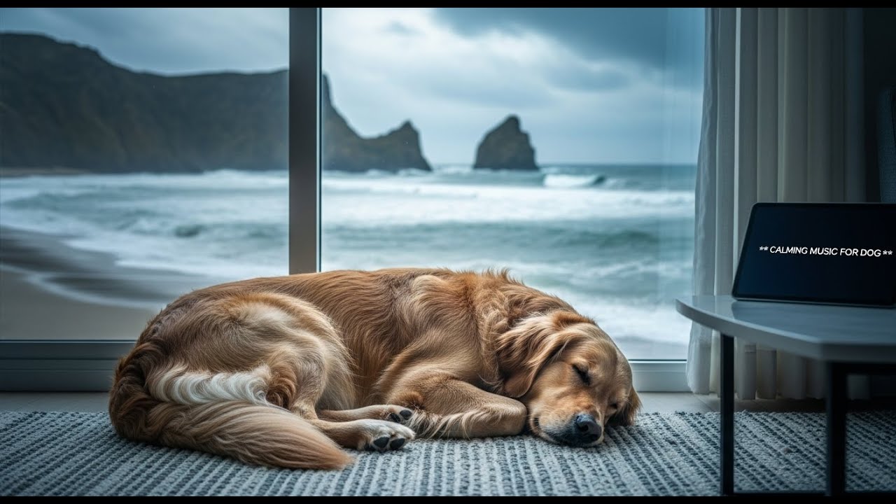 12 hours of Soothing Music for Dogs : Separation Anxiety Relief & Promoting Deep Sleep & Calm 😌🐾