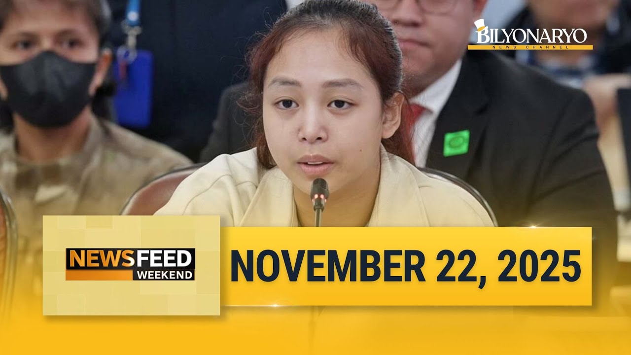 Newsfeed Weekend | November 22, 2025 - 12pm