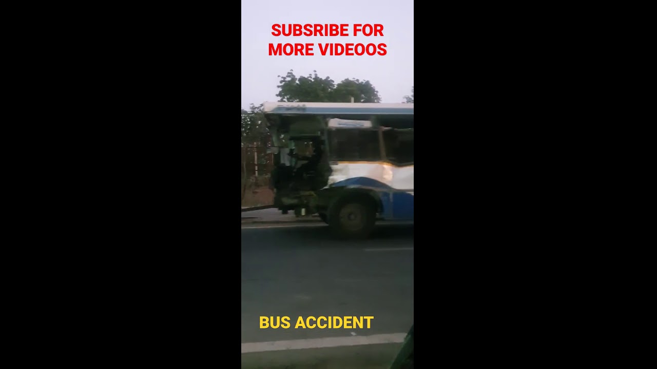 RTC Bus ACCIDENT ||Brutal Accident Of RTC Bus|| #RTCBuS #Brutal #Accident #Tractorindustry
