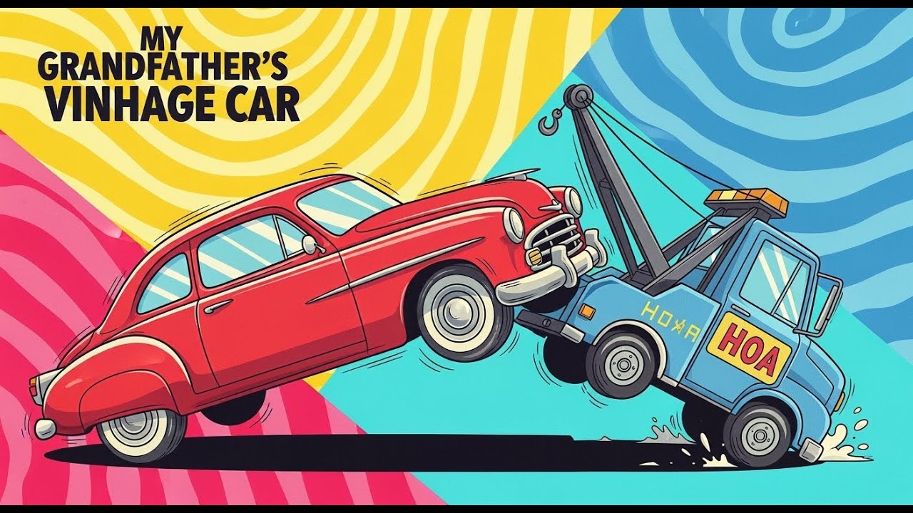 My Grandfather&rsquo;s Vintage Car Stopped the HOA Tow Truck Cold!