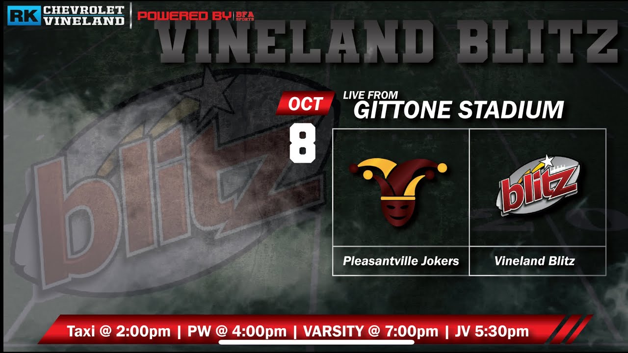 TAXI - PLEASANTVILLE JOKERS VS VINELAND BLITZ