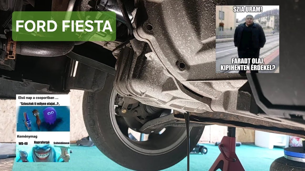 Ford fiesta 1.25  Olajcsere, Gyertya csere és fojtoszelephàz takarítás.