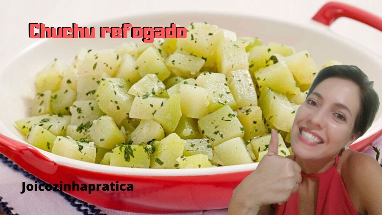 Receita de chuchu refogado
