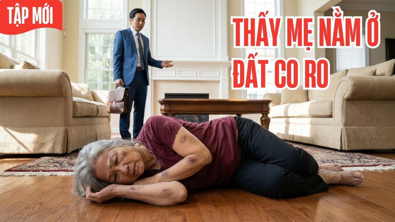 Tỷ Phú Trở Về Nhà, Phát Hiện Mẹ Già Nằm Ngủ Trên Nền Gạch Và Sự Thật Khiến Đau Lòng!