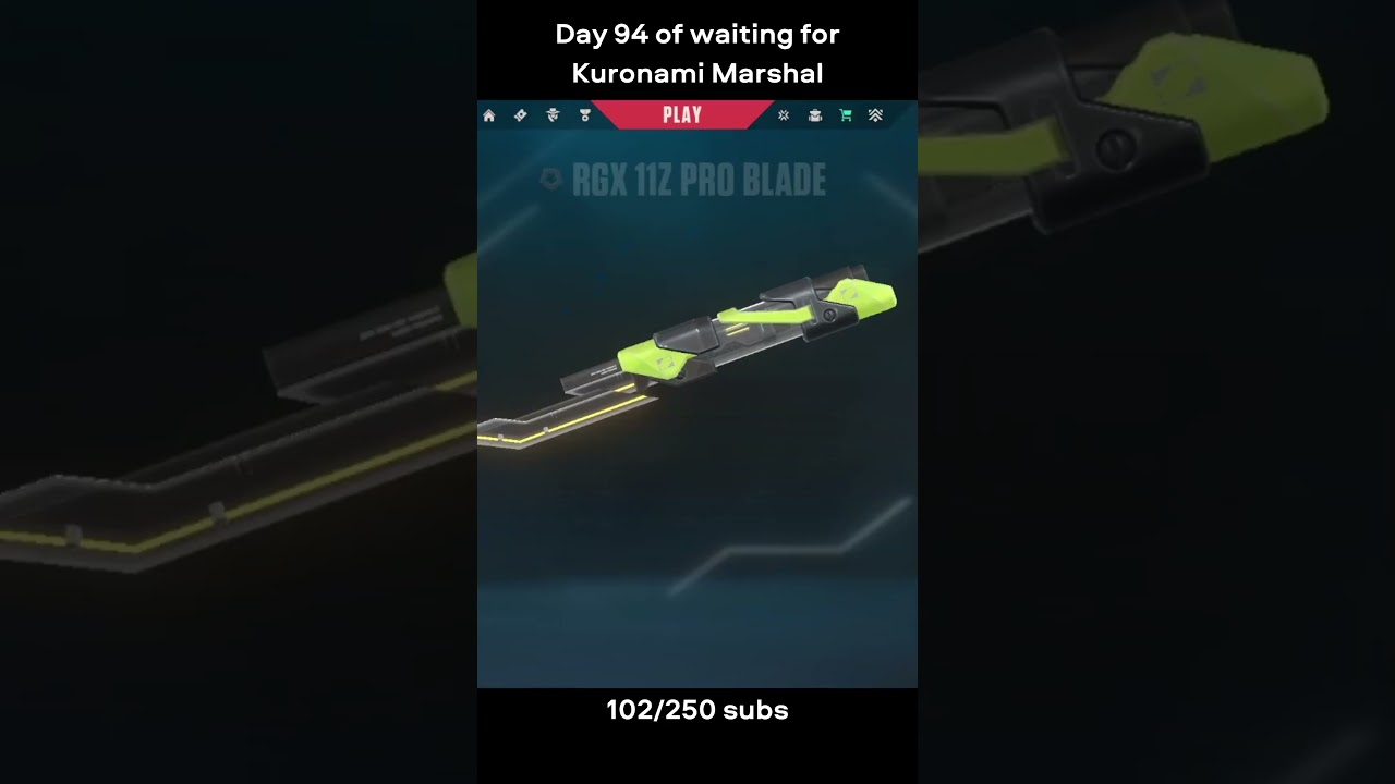 Day 94 of waiting for Kuronami Marshal #gaming #valorant #shorts