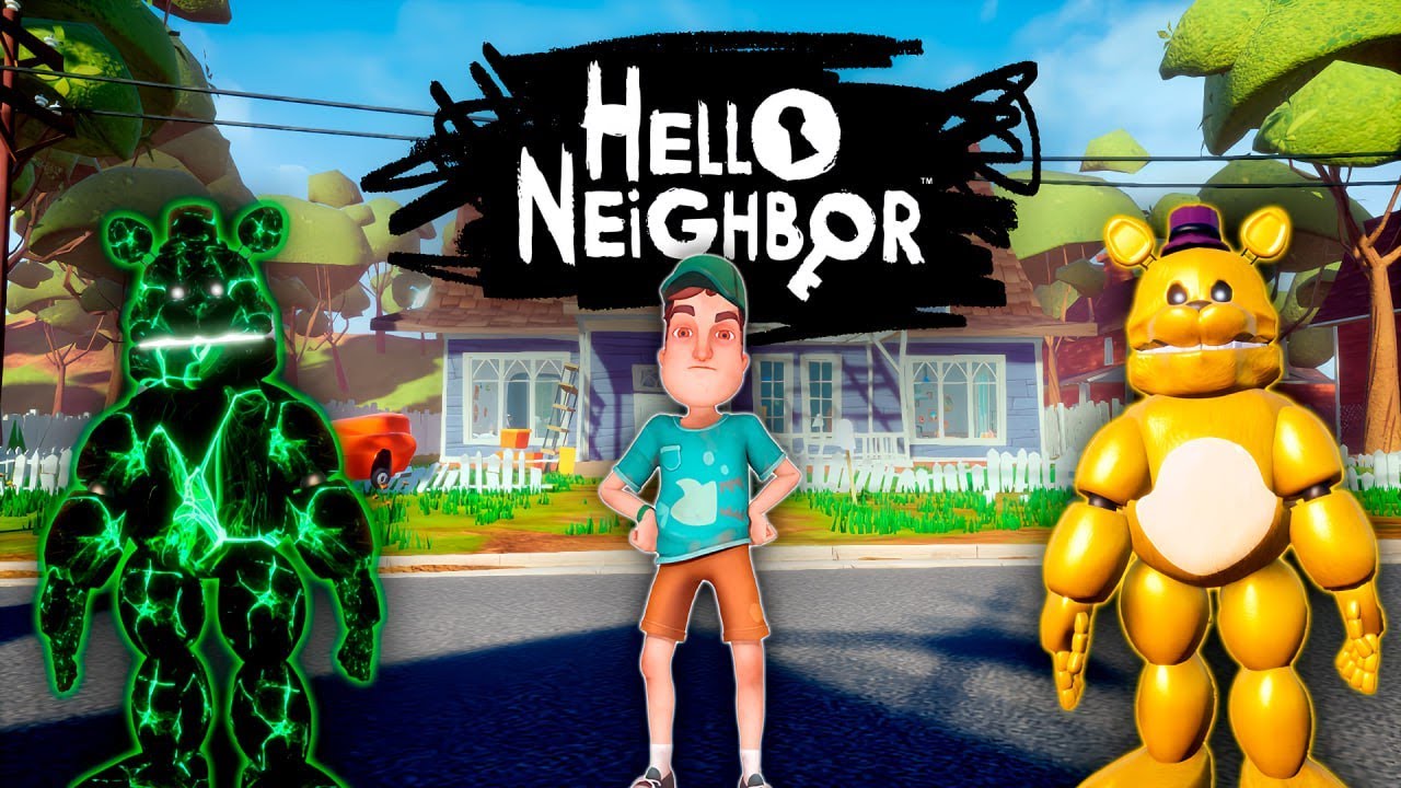 ЭТО МОИ НОВЫЕ СОСЕДИ?!??! (Mod в Hello Neighbor)