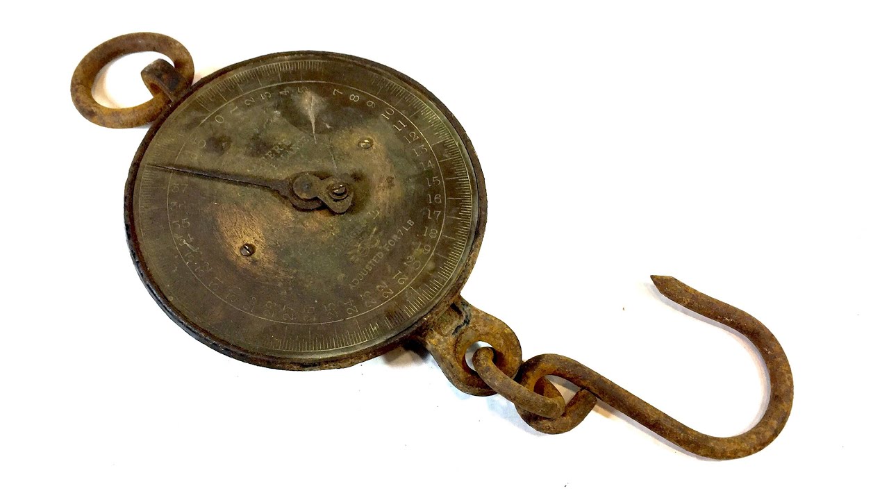 Vintage Salter Scale Restoration
