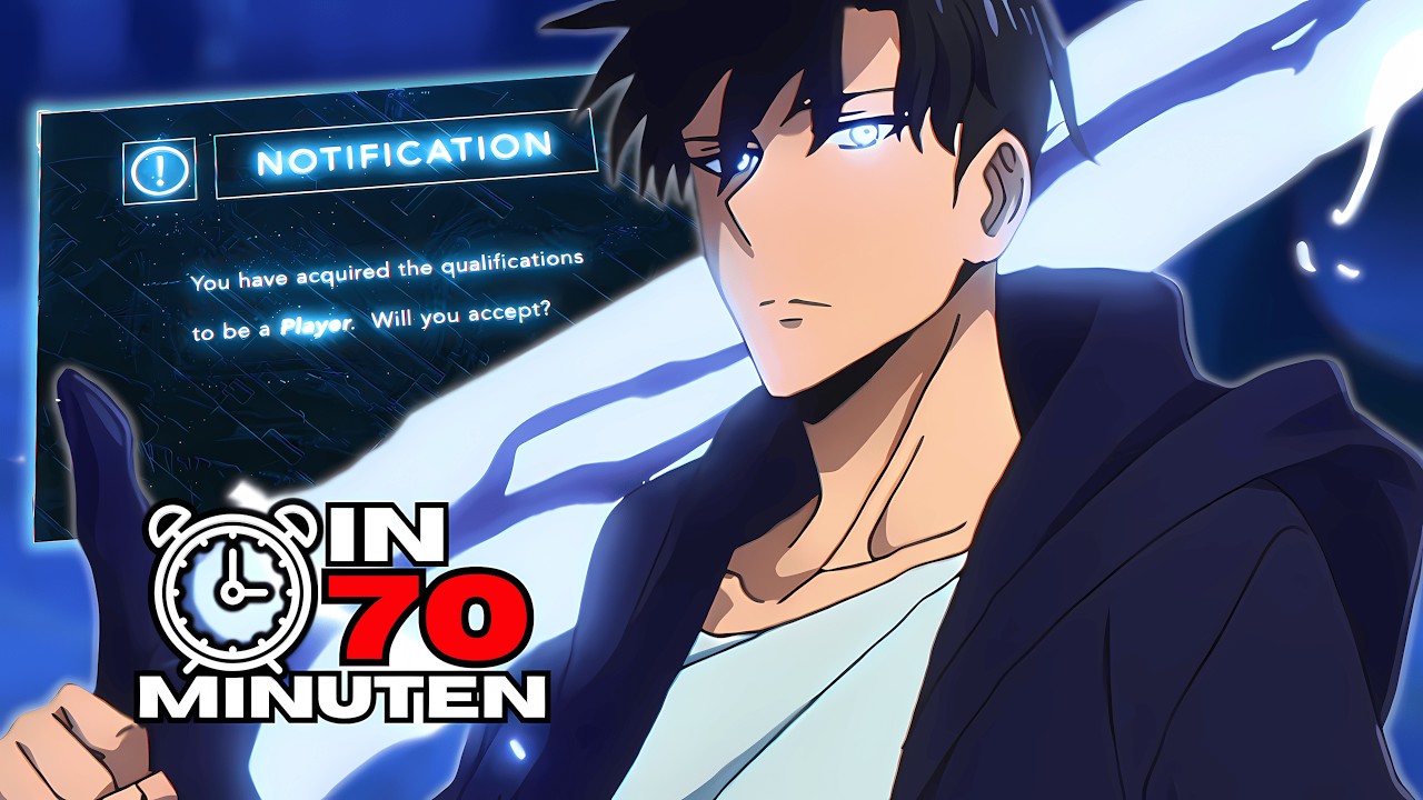 SOLO LEVELING STAFFEL 1 & 2 IN 70 MINUTEN
