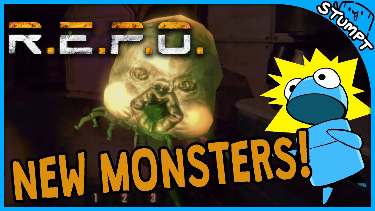 NEW MONSTERS! - R.E.P.O. (4 Player Multiplayer)