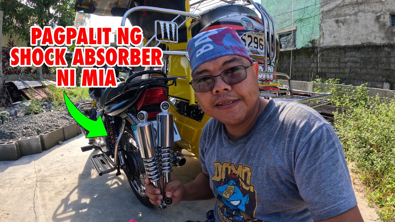 Pagpalit ng shock absorber ni Mia at maintenance na rin 