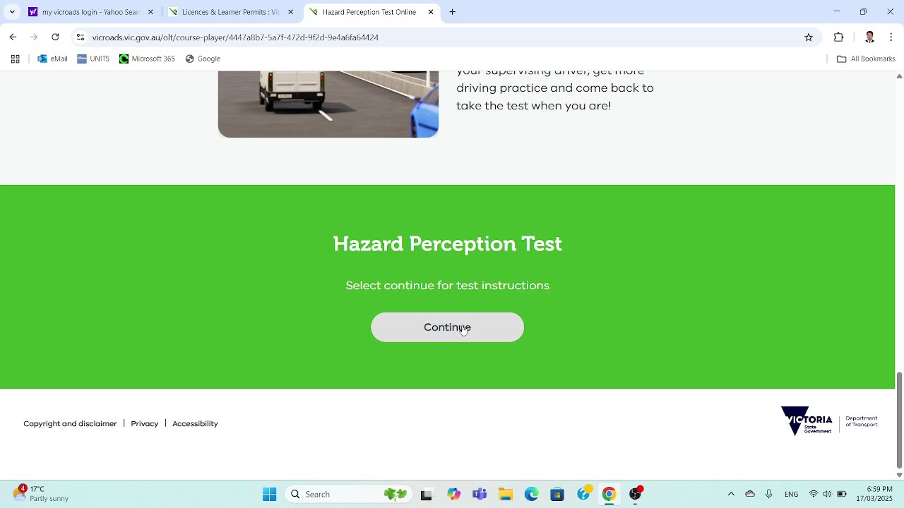Hazard Perception Test Online 2025, How to Pass  it online in Victoria Australia