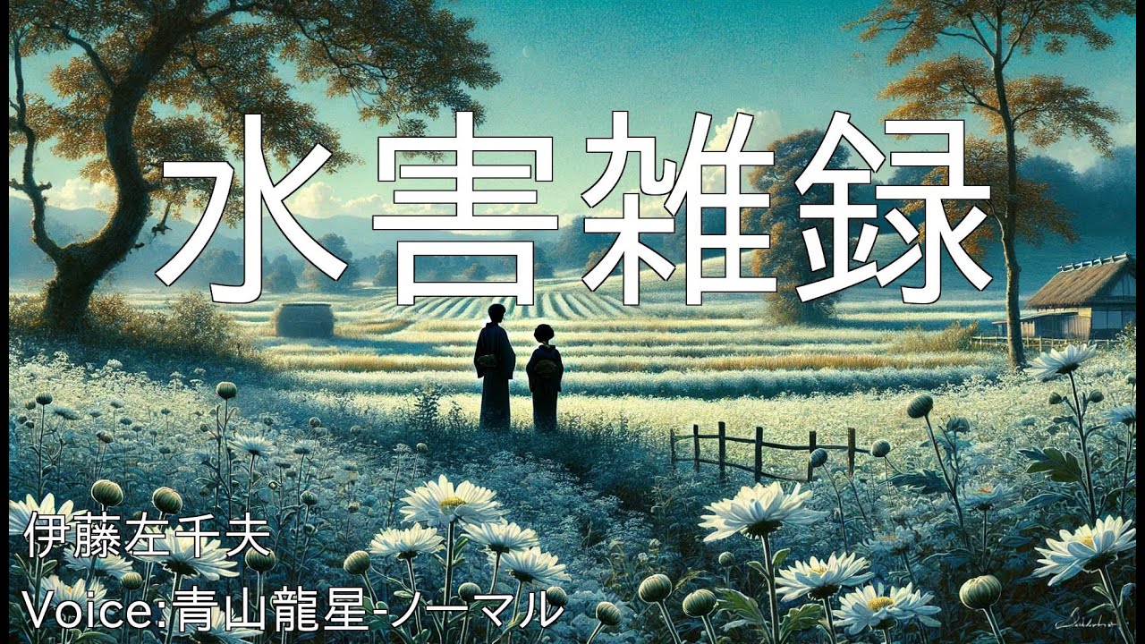 水害雑録 - 伊藤左千夫 | 青空文庫朗読【青山龍星-ノーマル】