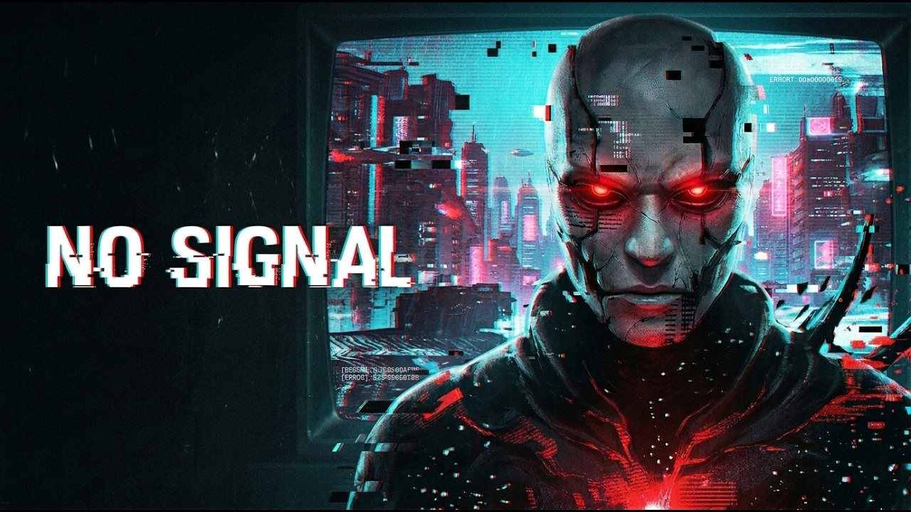 Dark Cyberpunk Music - NO SIGNAL (Analog Horror Animation)