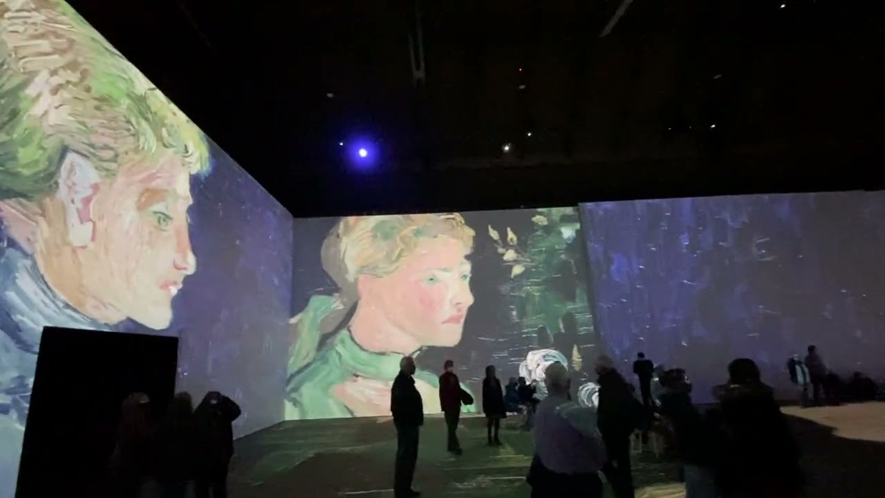 2021-Boston Ma Immersive Van Gogh exhibit