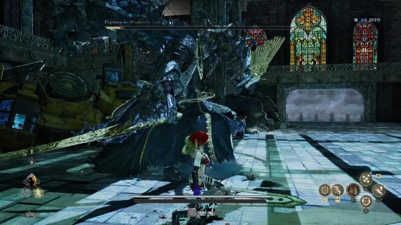 CODE VEIN II Endboss Valentin der Held