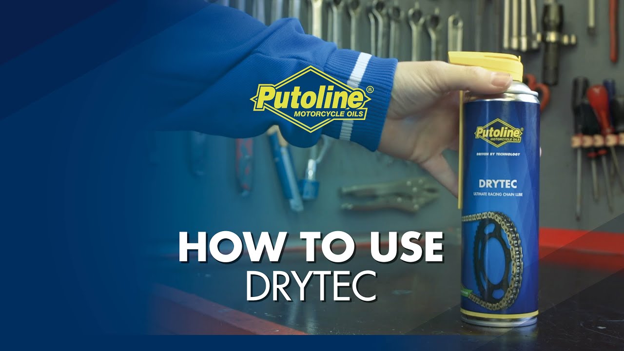 NON-STICKY CHAIN LUBE WITH DRYTEC RACE CHAINLUBE | THIS IS HOW YOU USE IT