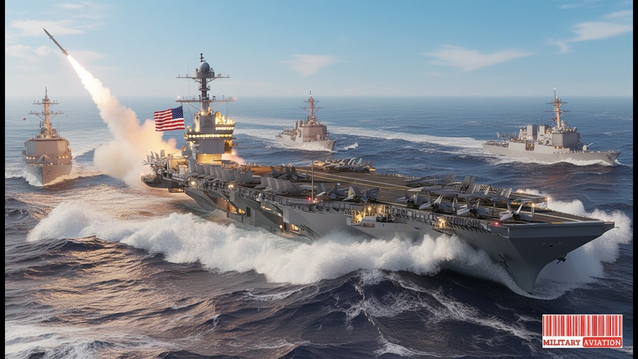 Напряженность между США и Ираном растет: авианосец USS Gerald R. Ford (CVN-78) проводит экстренные о