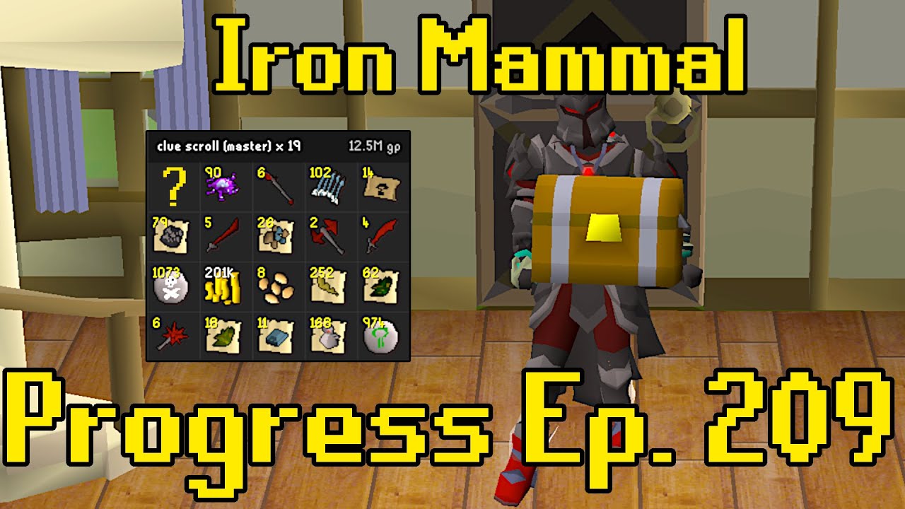 ОГРОМНЫЙ свиток с подсказками мастера | Iron Mammal Progress 209