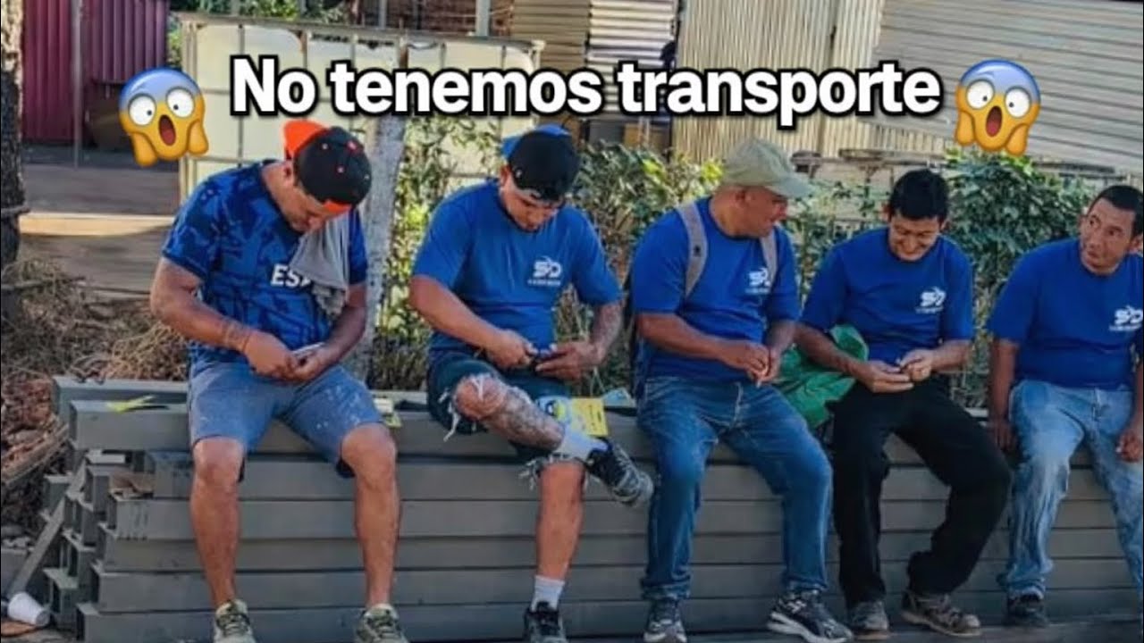 No tenemos transporte para hoy 🔥🔥