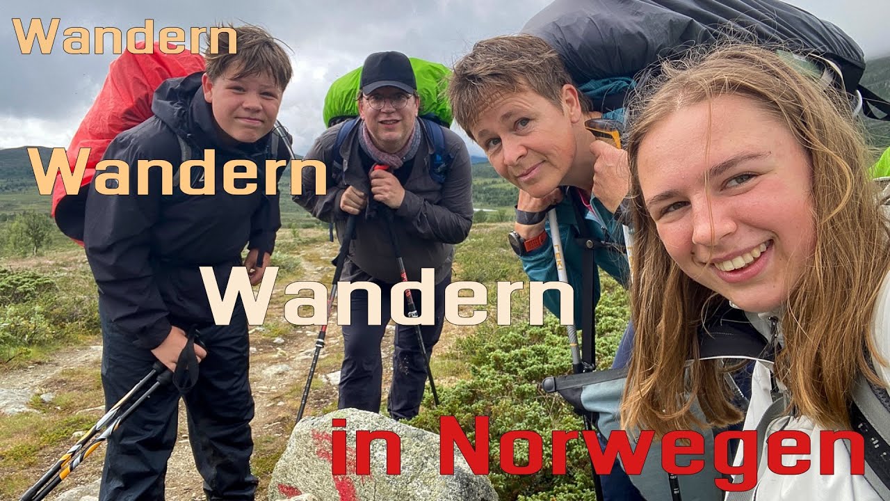 5 Tage wandern als Familie in Norwegen