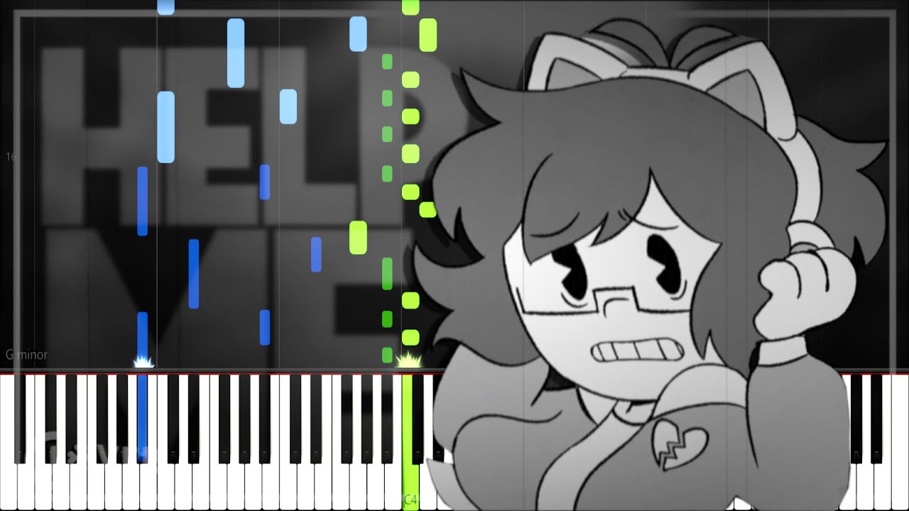 {Clover} Help Me by OR3O [Synthesia Piano Cover]