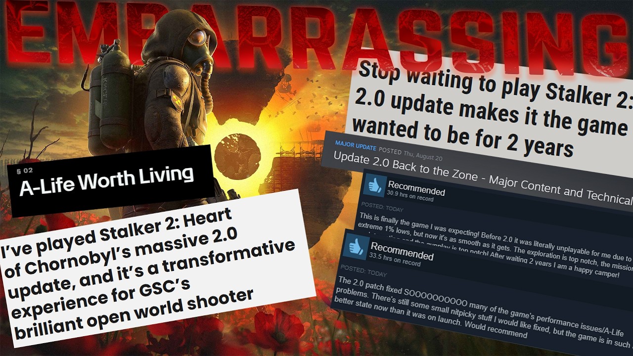 Не ведитесь на хайп: S.T.A.L.K.E.R. 2 Обновление 2.0