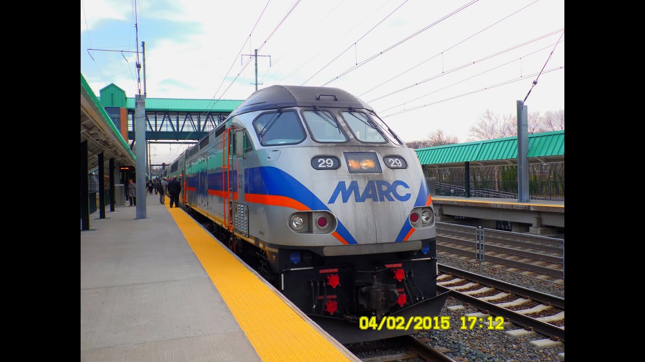 Amtrak & MARC: Rail Observations (April 2018)
