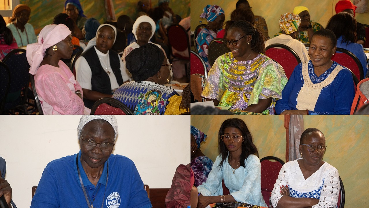 Synodalité : un appel à marcher ensemble lancé aux femmes du diocèse de Ziguinchor