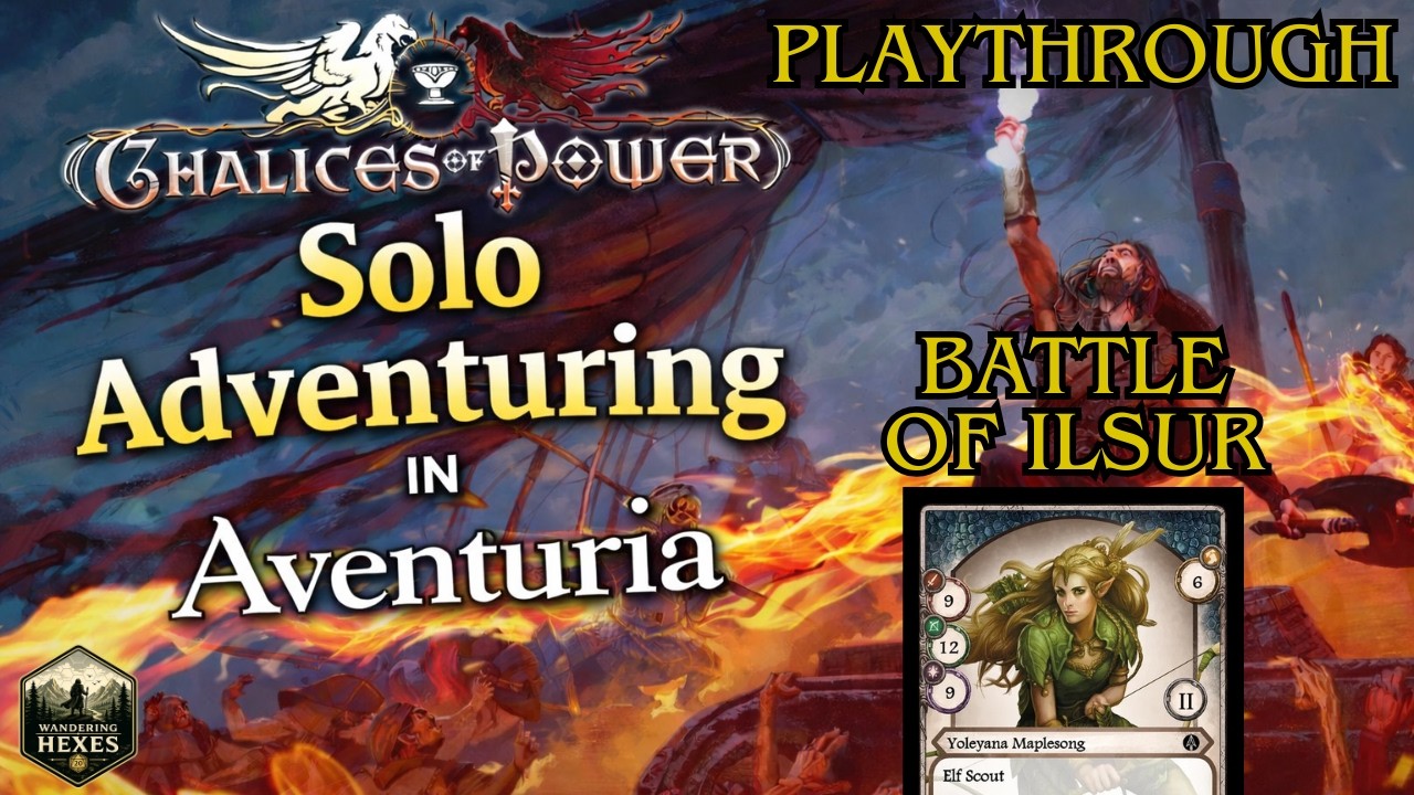 Let's Play! Aventuria: Chalices of Power | Battle of Ilsur