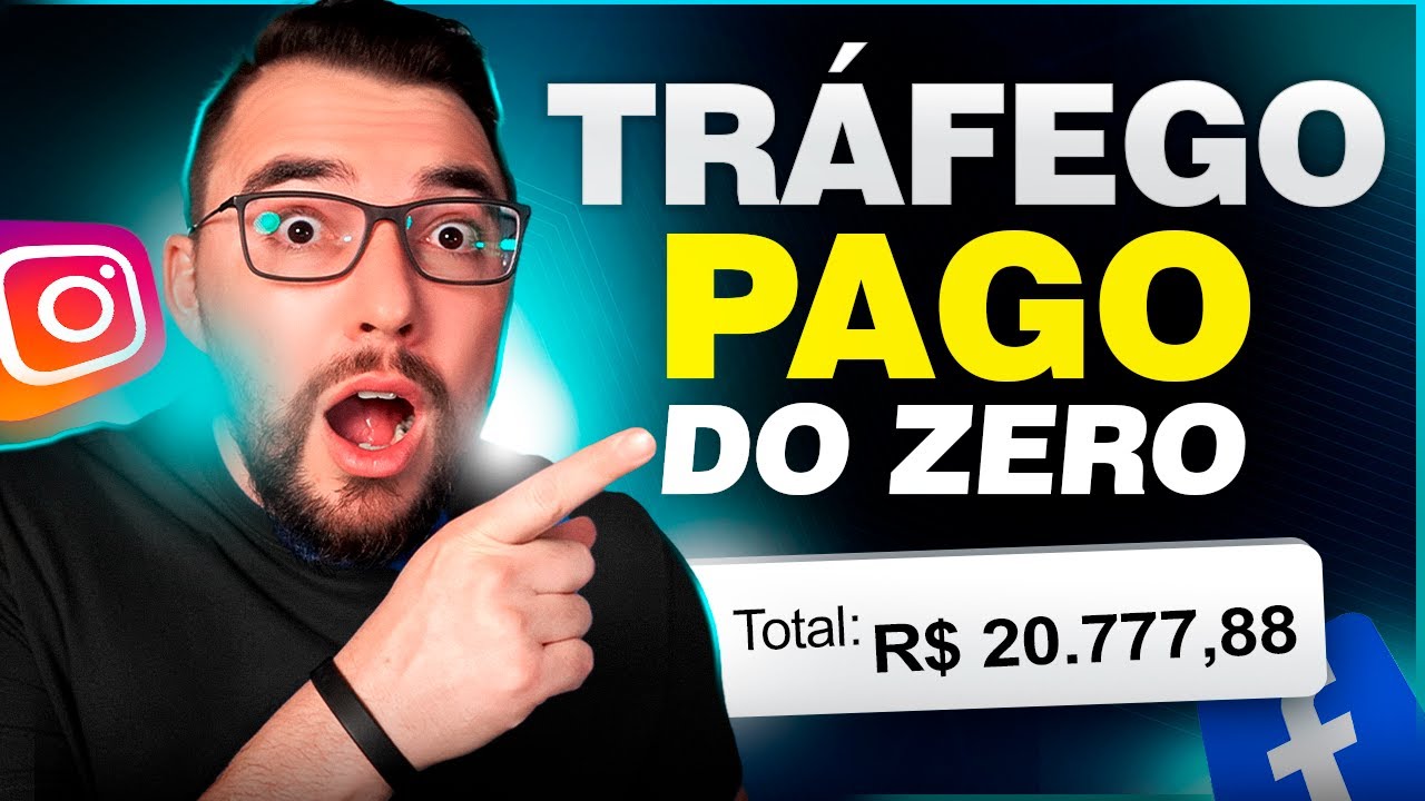 FACEBOOK ADS para Iniciantes:  Como fazer TRÁFEGO PAGO começando do ZERO