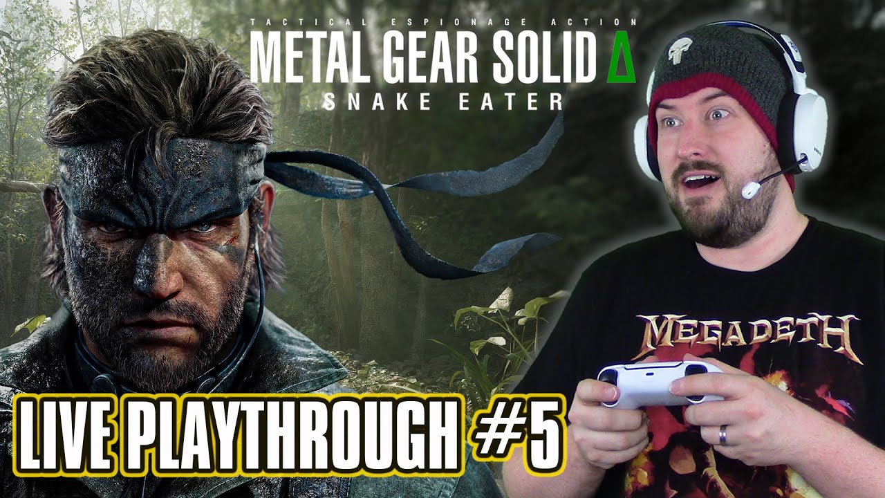 METAL GEAR SOLID Δ: SNAKE EATER - LIVE Playthrough #5