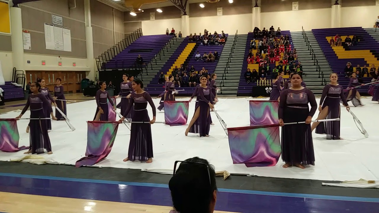 Liberty Middle School Winterguard- Rewrite the Star's