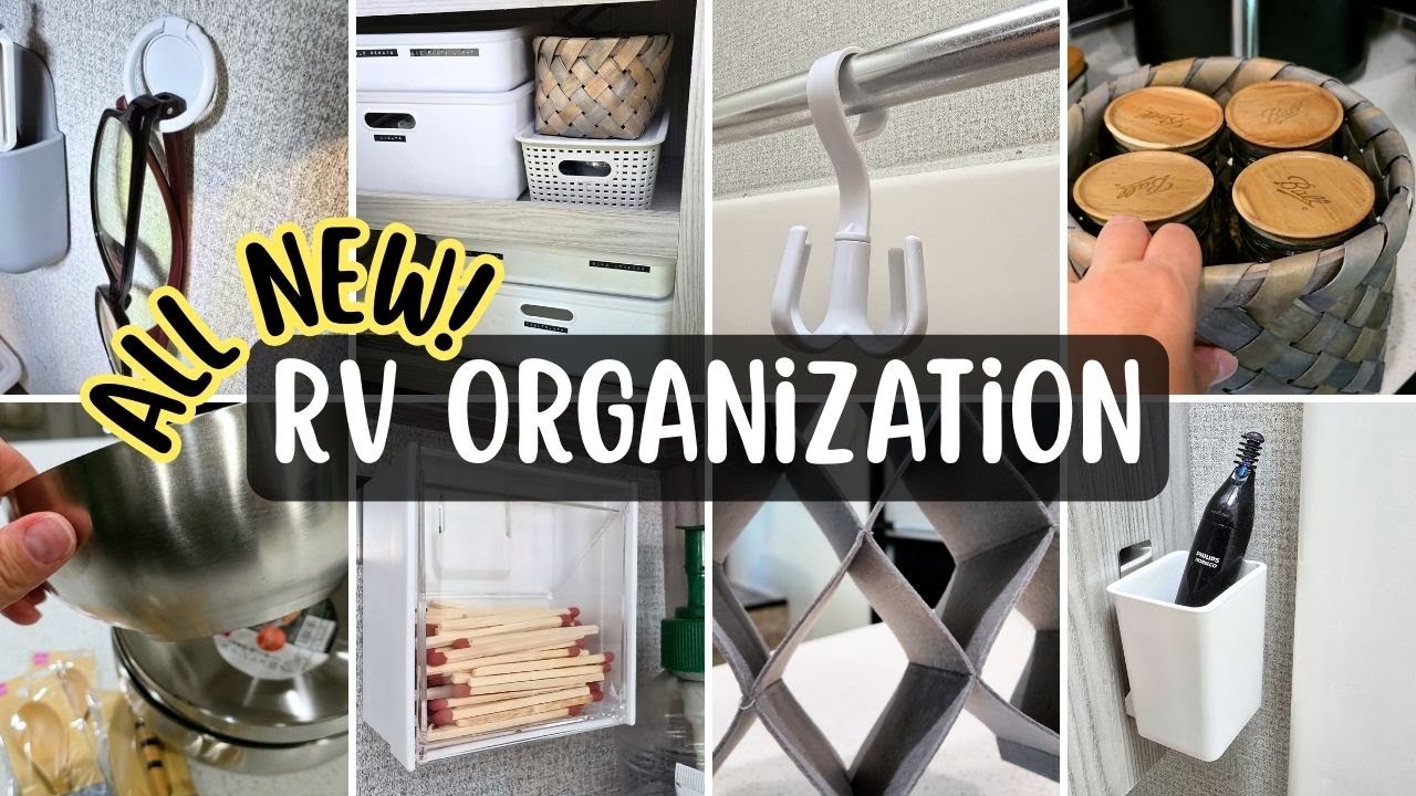ALL NEW RV organization Ideas! | Full-time RV Living