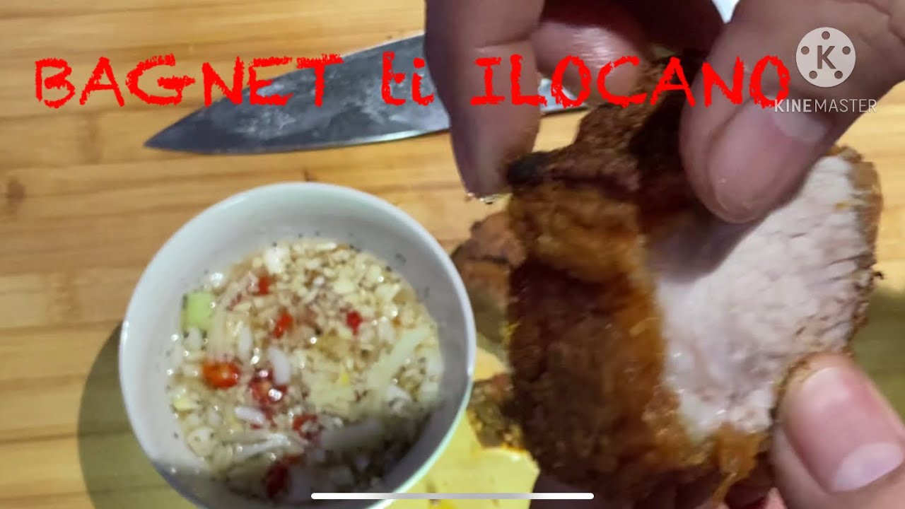 EP#39 Traditional Crispy ILOCANO BAGNET