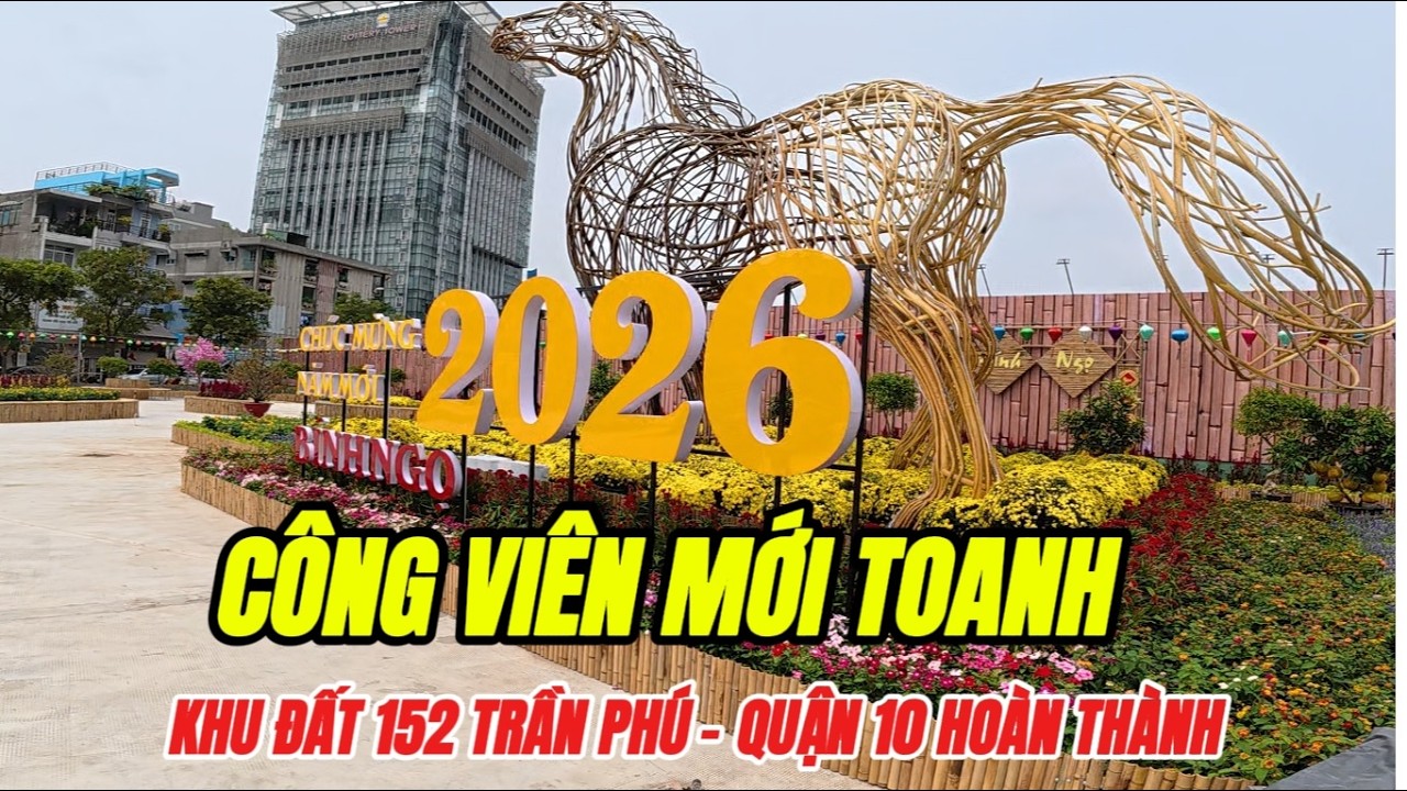 Đất vàng trung tâm Sai gon thành công viên  đẳng cấp- Công viên 152 Trần Phú- Quận 10