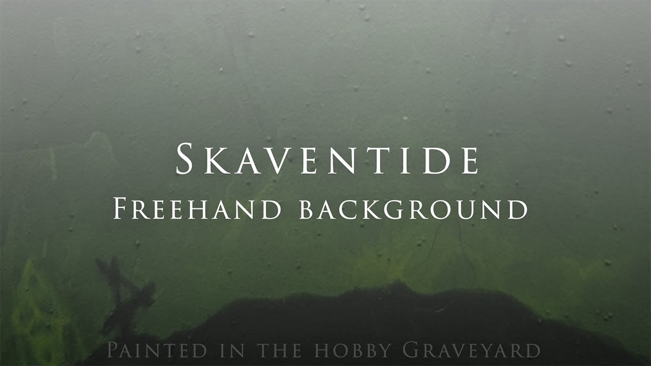 Skaventide - Freehand painting for a backdrop