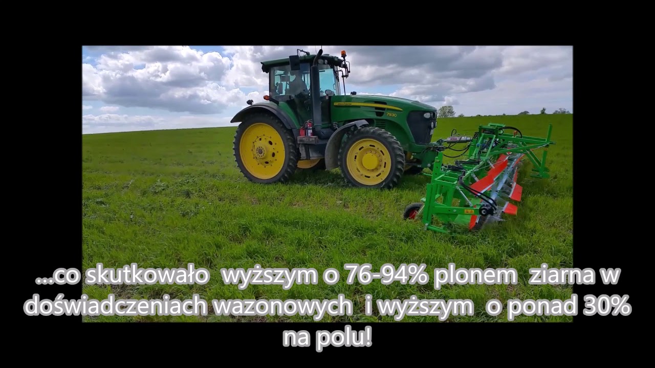 Zwalczanie chwastów  w rolnictwie ekologicznym z wykorzystaniem CombCut
