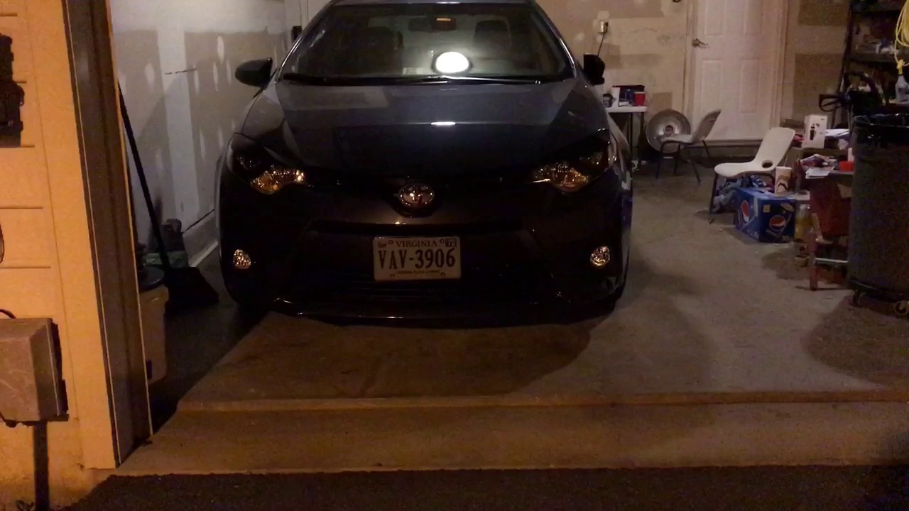 2014 Corolla retractable front tag, finished