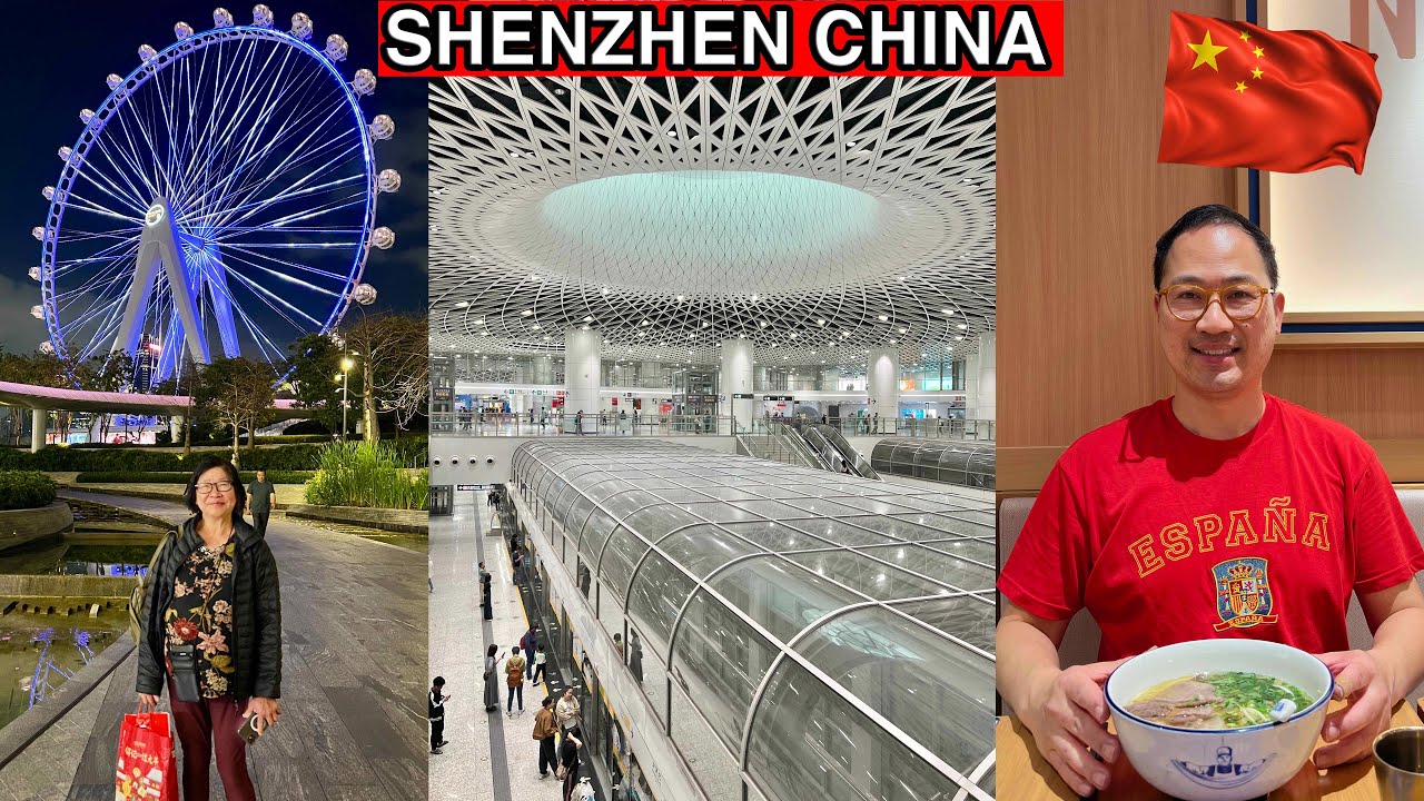 SHENZHEN CHINA SHOCKED ME! A Foodie Paradise and City Living in the Future! 🇨🇳