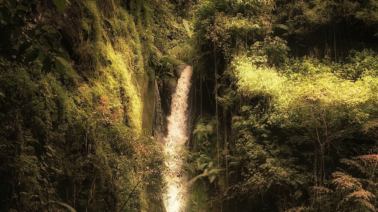 hiking waterfall sabuk, with my friend