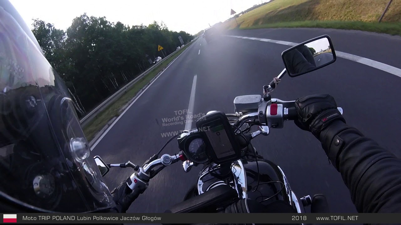851 Moto TRIP POLAND Lubin Polkowice Jaczów Głogów