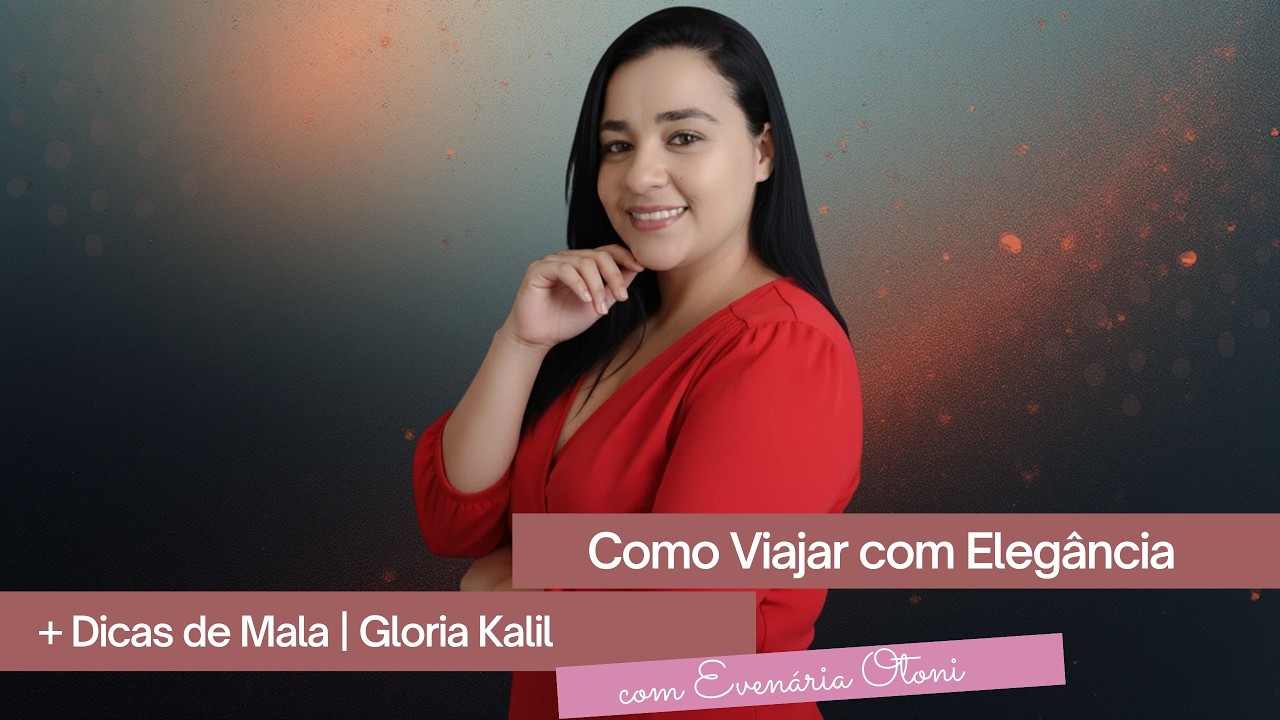 Como viajar com Elegância + Dicas de organização da mala
