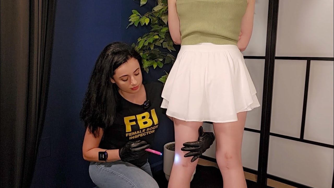 ASMR Ролевая игра TSA Pat Down для сна и релаксации | Реальный человек, тихий, быстрый и агрессивный
