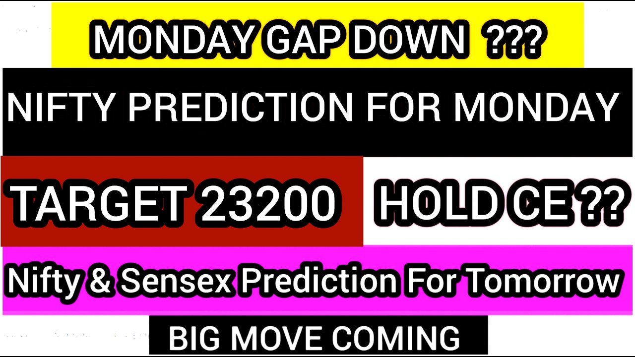 monday market analysis | Nifty Prediction | Banknifty | Monday market gap up or gap down | 08 June