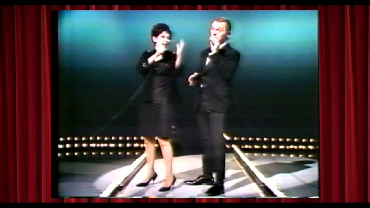Marilyn Michaels with Frank Gorshin...as Judy and Al...It must be Kopykats!