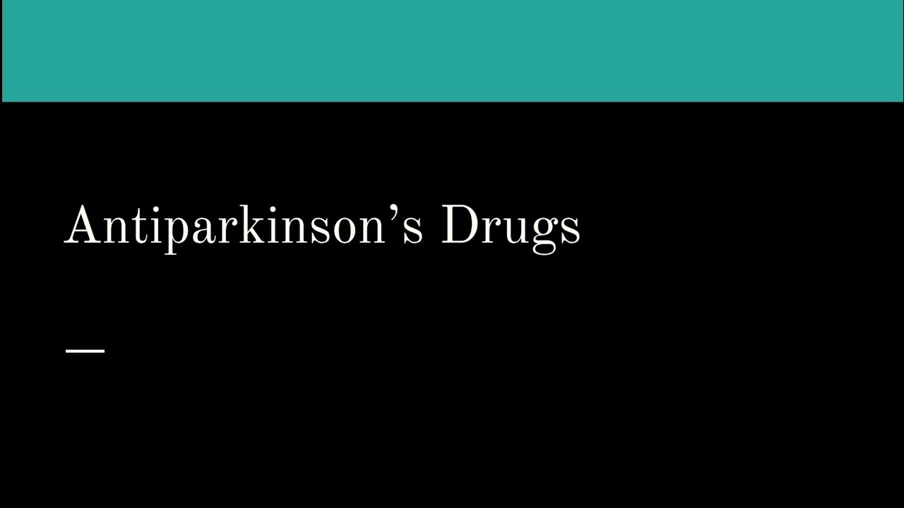 Anti-Parkinson Drugs | Pharmacology for MBBS Students | Easiest explanation