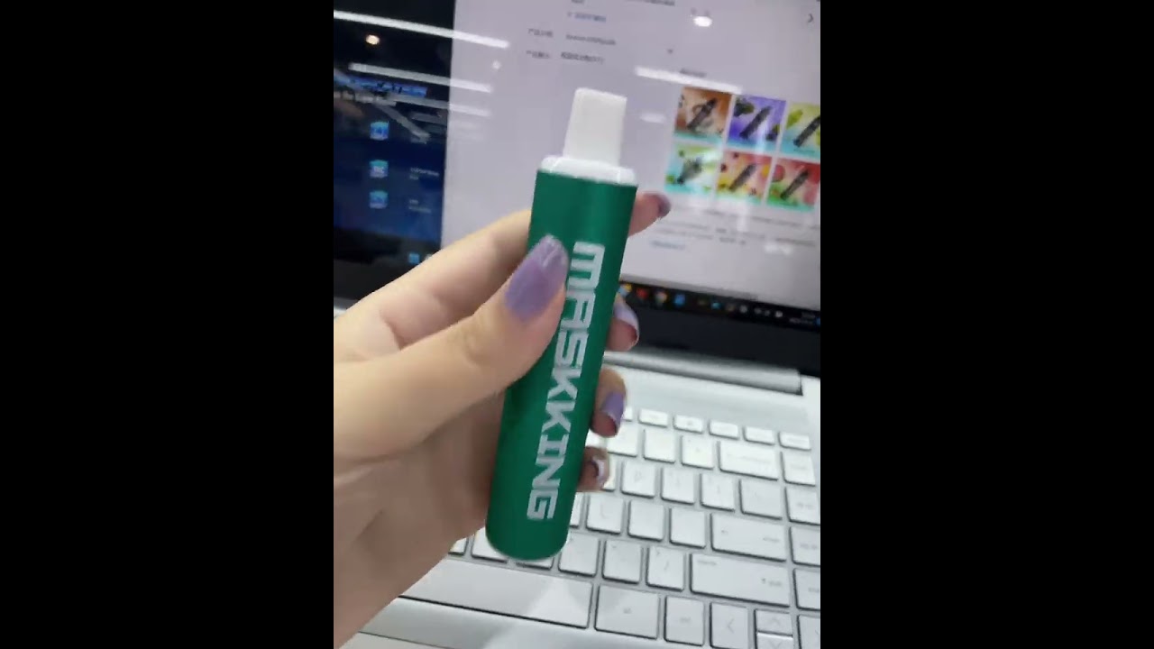 2500 puffs Maskking disposable vapes, 1500mah battery, lasting for a long time.